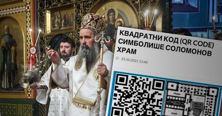 "Đavolja djeca", 666... Srpska pravoslavna crkva pisala da je sotona u QR kodu