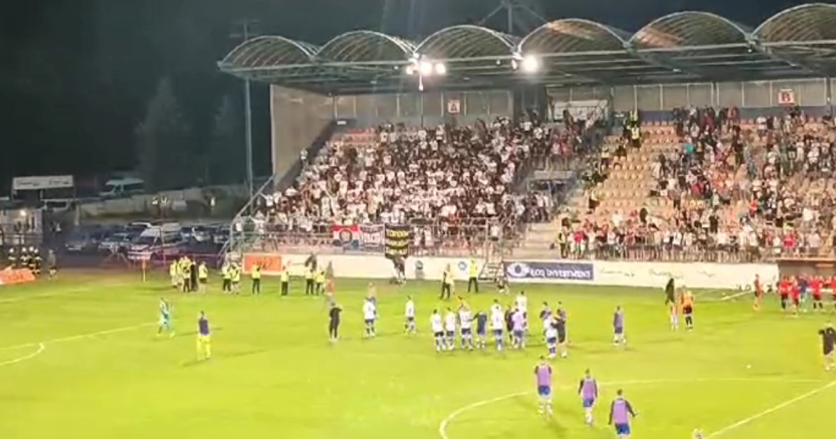 Poslušajte što je Torcida skandirala igračima Hajduka nakon europske utakmice