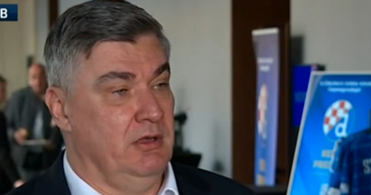 Milanović daje izjavu