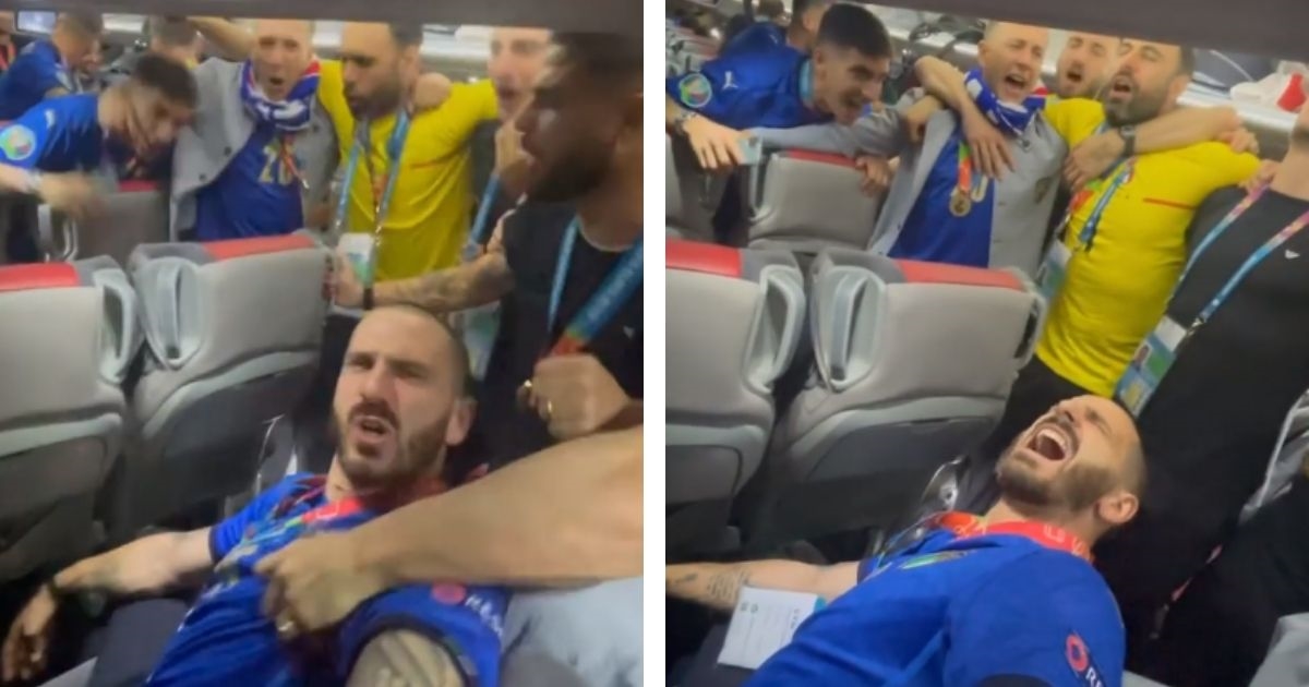 Talijani u autobusu pjevali himnu kao nikad dosad. Pogledajte Bonuccijev video-hit