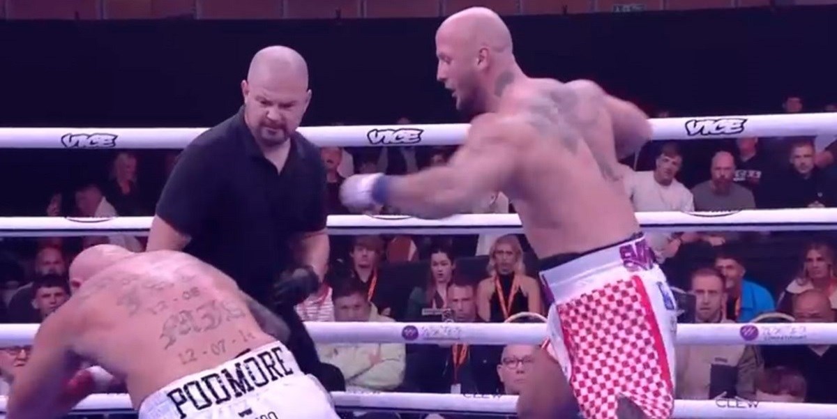 Suparnik je bacio Martinjaka u nokdaun. Pogledajte što je slijedilo