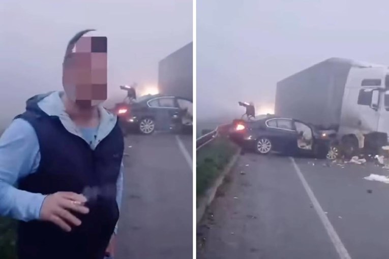 VIDEO BMW-om jurio po Srbiji, završio pod kamionom pa se hvalio. "Samo jako, brate"