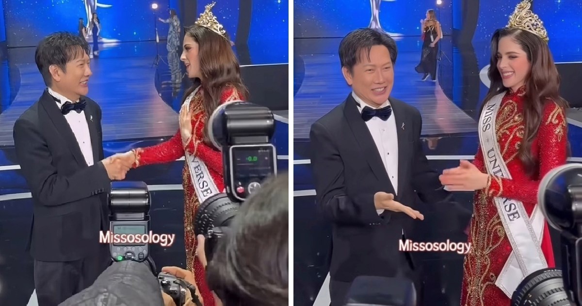 "Pretvaraju se": Prvi susret nove Miss Universe i direktora nakon skandala je viralan