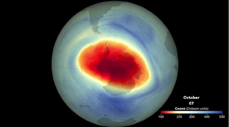 Što se dogodilo s ozonskom rupom?