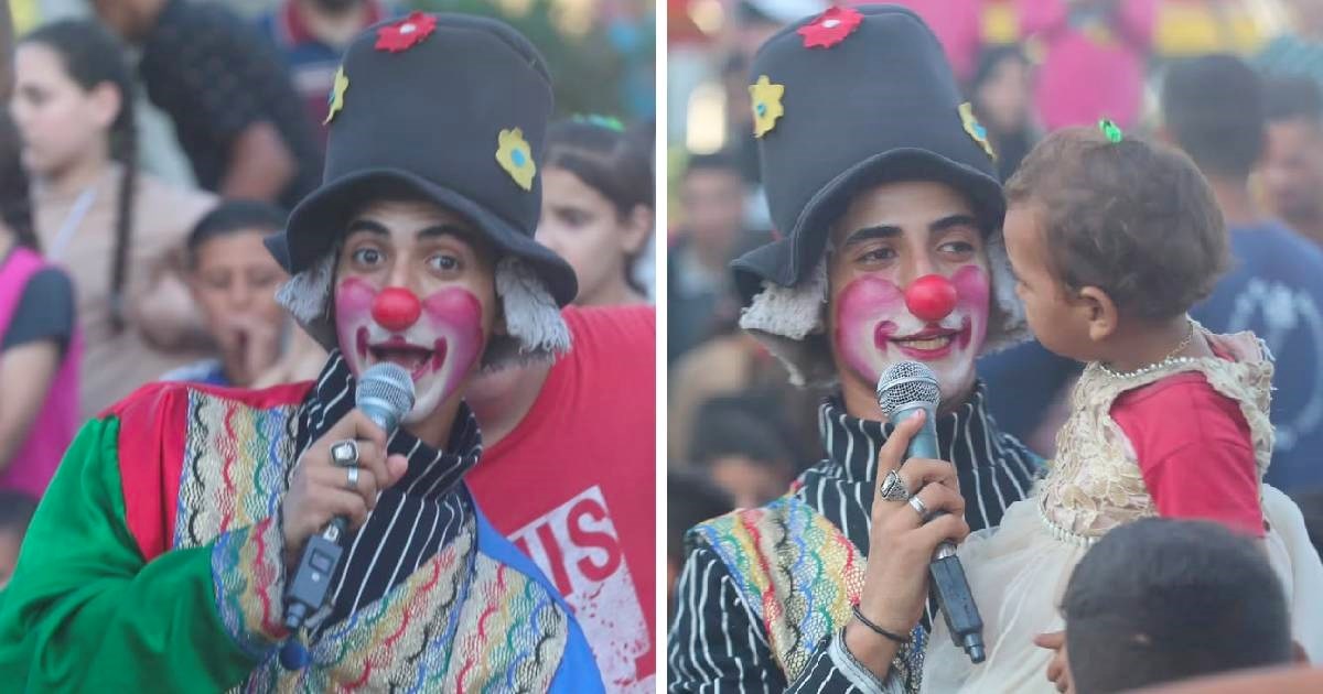 Priča o klaunu Titu (18) koji riskira život da nasmije djecu u Gazi