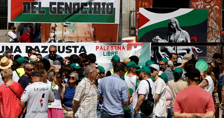 U 138 španjolskih gradova danas prosvjedovali protiv genocida u Gazi