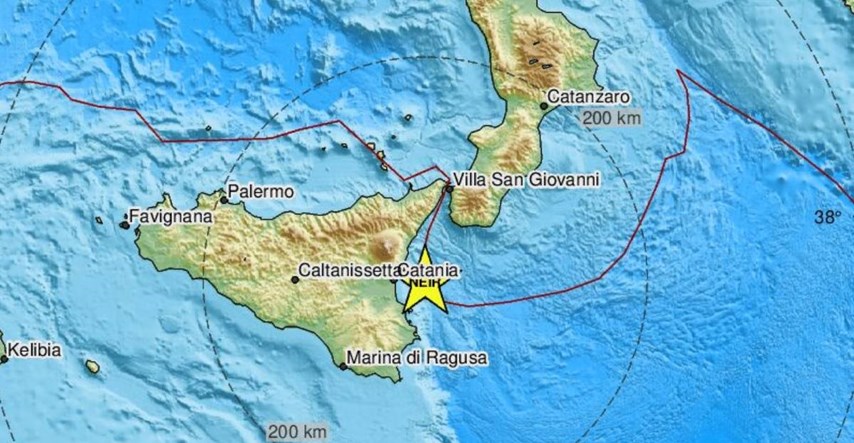 Potres u Italiji magnitude 4.1