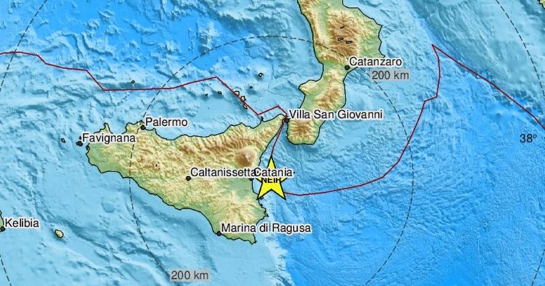 Potres u Italiji magnitude 4.1 