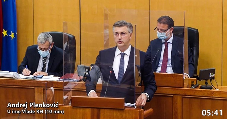 VIDEO Plenković u saboru branio Beroša i svađao se s oporbom