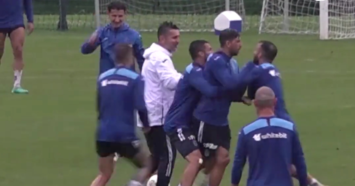 VIDEO Na treningu Nenada Bjelice izbila tučnjava. Evo o čemu se zapravo radi