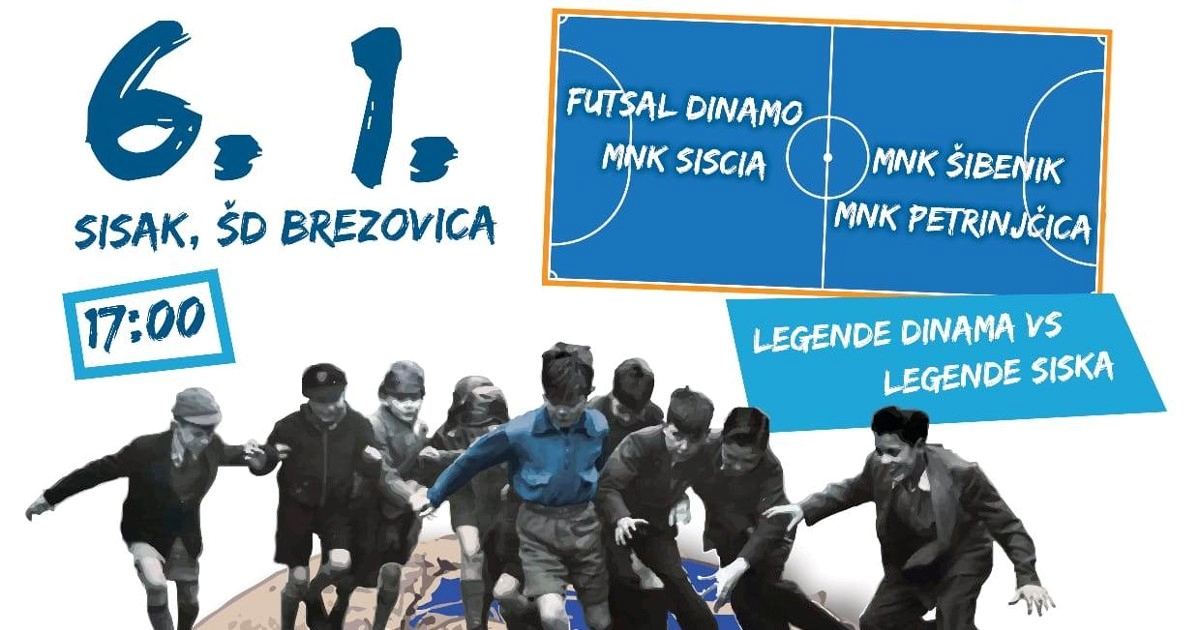 Sisački Boysi organiziraju humanitarni malonogometni turnir. Igrat će i Futsal Dinamo