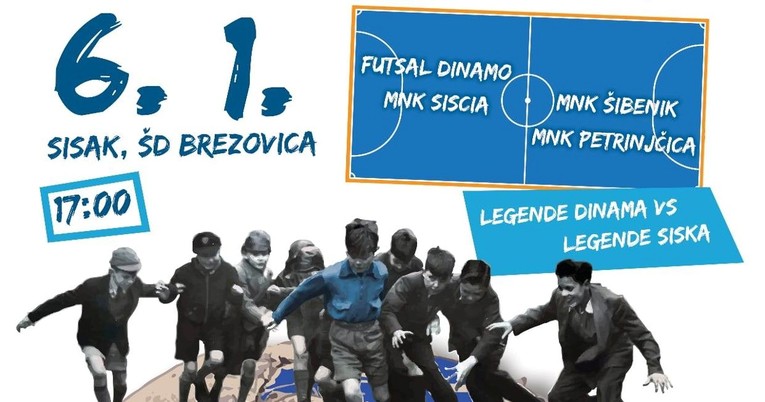 Sisački Boysi organiziraju humanitarni malonogometni turnir. Igrat će i Futsal Dinamo
