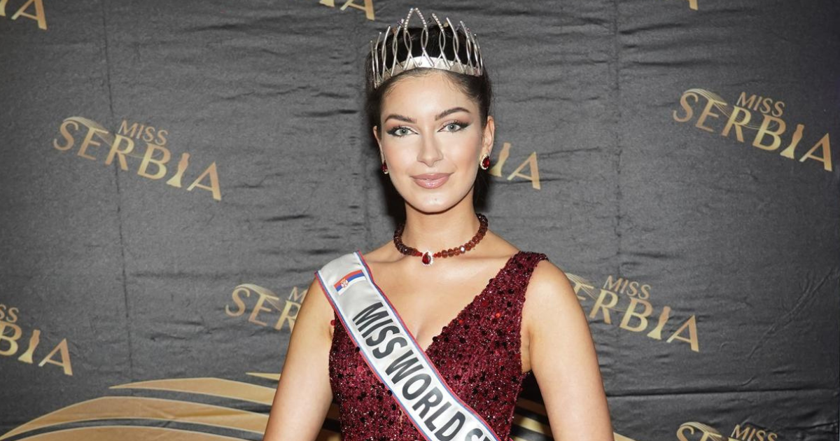 Miss Srbije koja je oduševila regiju u beogradskom restoranu nosila raskošnu haljinu