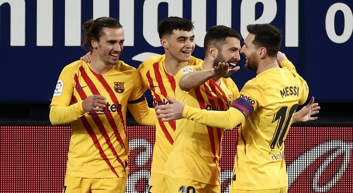 OSASUNA - BARCELONA 0:2 Barca suvereno prošla kroz Pamplonu i zadržala priključak