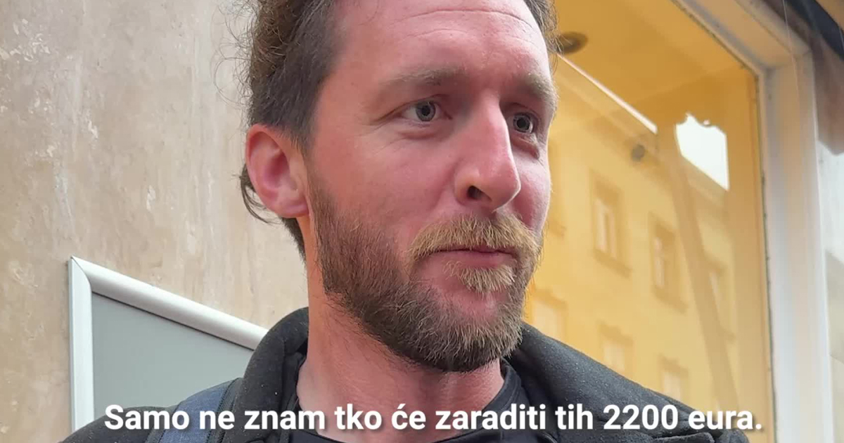 VIDEO Treba li prosječna plaća biti 2200 eura? Evo što kažu građani