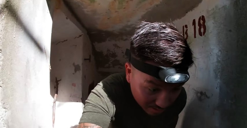 Američki ratni veteran posjetio vojne tunele u Zadru, pogledajte što je snimio