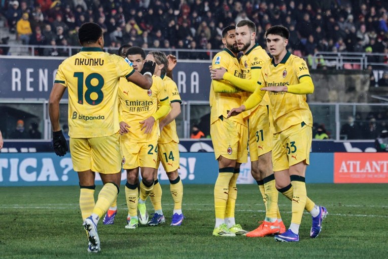 VIDEO Milan deklasirao Bolognu i nastavio lov za Interom. Modrić igrao od prve minute