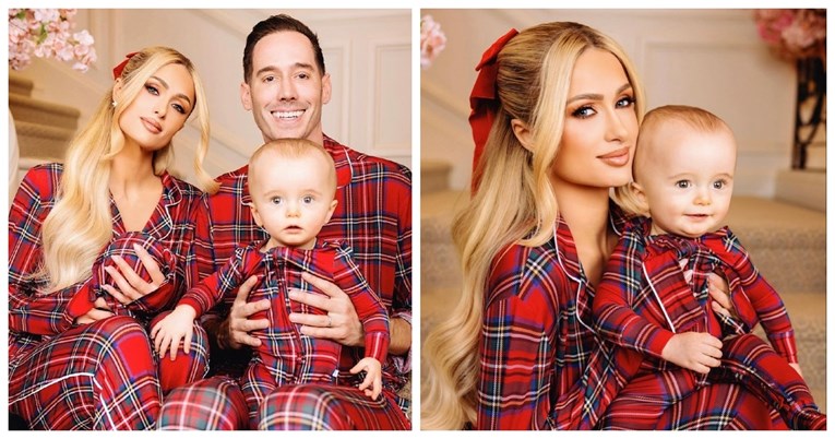 Paris Hilton za Božić pozirala sa suprugom i djecom: "Nisam mogla ni zamisliti..."