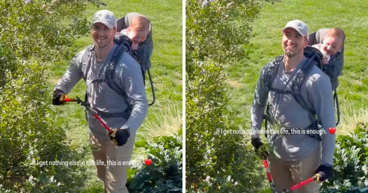 Mama snimila presladak trenutak između supruga i sina. Prizor je mnoge raznježio