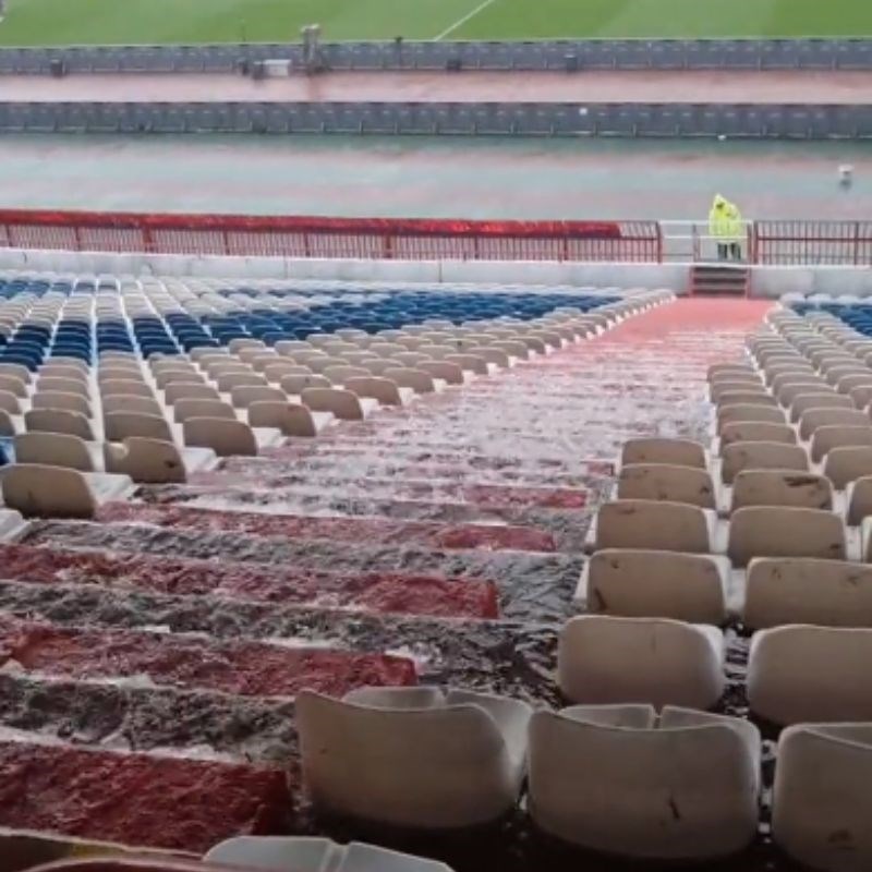 VIDEO Marakana poplavila tijekom utakmice Crvene zvezde