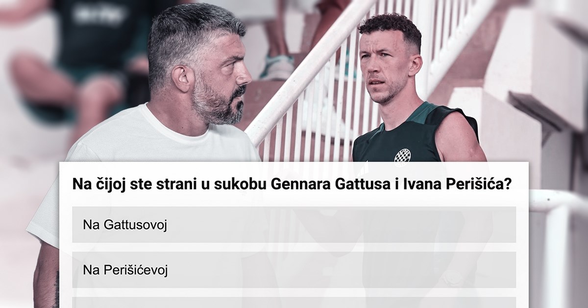 ANKETA Na čijoj ste strani u sukobu Gennara Gattusa i Ivana Perišića?