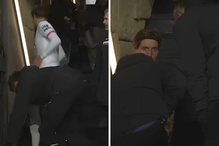 VIDEO Bizarna ozljeda Jakića. Uhvatio se za mišić pri spuštanju niz stepenice