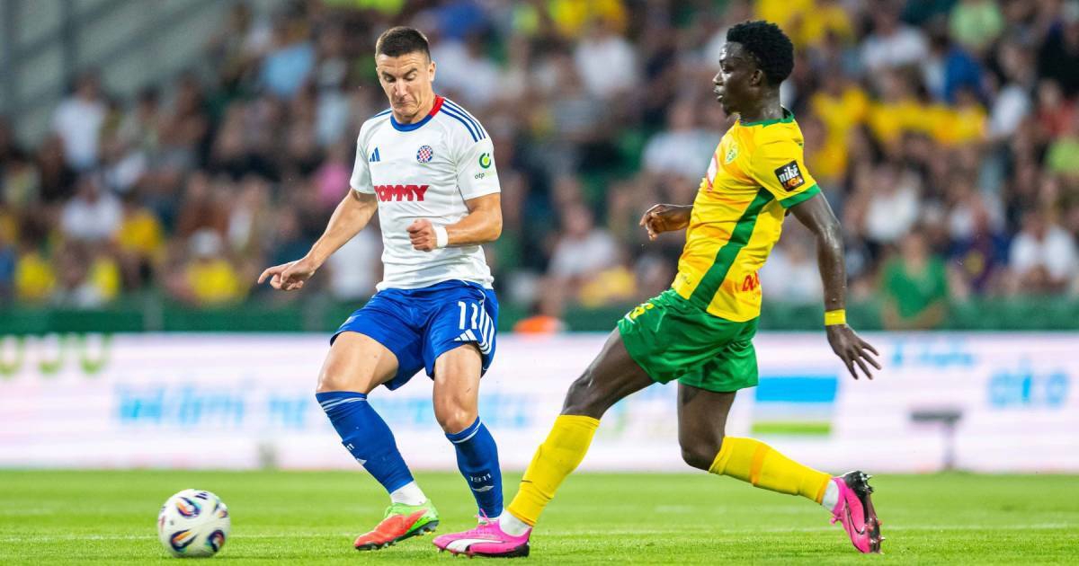 UŽIVO Hajduk poveo u zadnjoj akciji prvog poluvremena