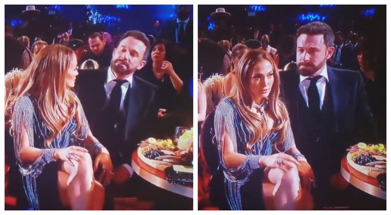 Čitač s usana tvrdi da zna oko čega su se J. Lo i Affleck svađali na dodjeli Grammyja