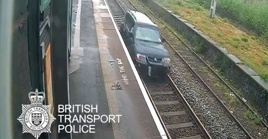 VIDEO Za vožnju željezničkom prugom kažnjen ogromnom kaznom