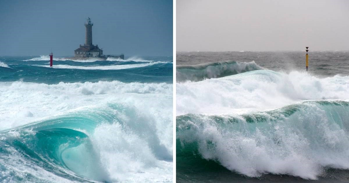 Olujno jugo na najjužnijoj točki istarskog poluotoka stvorilo je nestvarne prizore