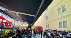 Zadarski maturanti bakljom izazvali požar u kafiću, konobaru ozlijeđena noga