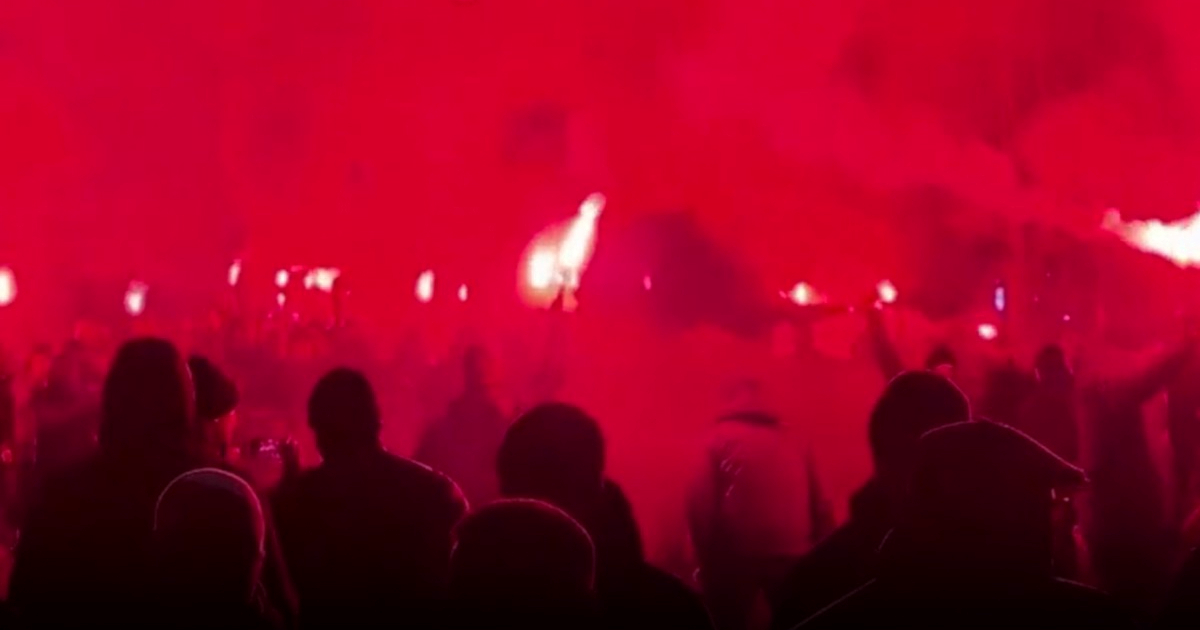 Pogledajte spektakularni korteo navijača BiH prije utakmice odluke u Beču