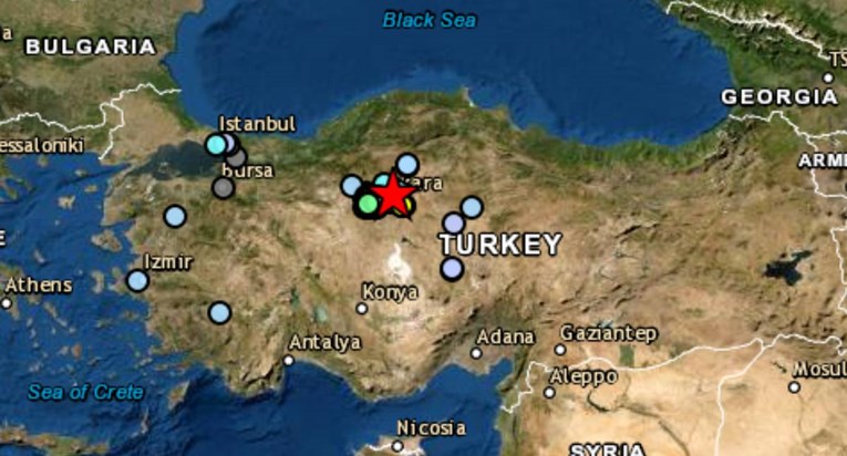 Tursku pogodio potres magnitude 4.7