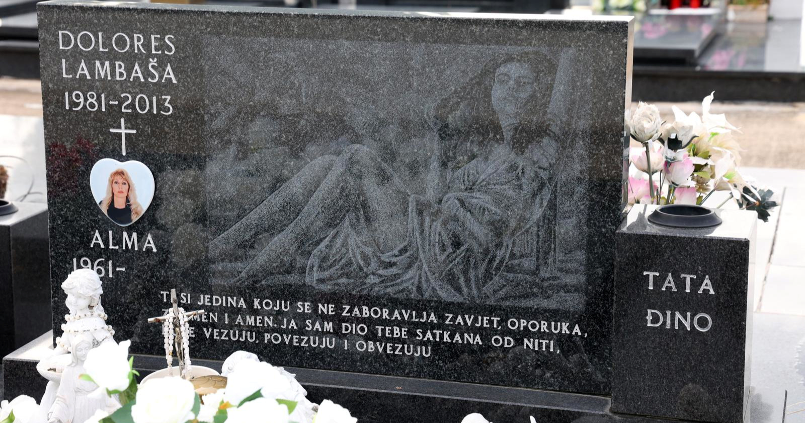 Emotivna poruka stoji na grobu Dolores Lambaše 12 godina nakon njene smrti