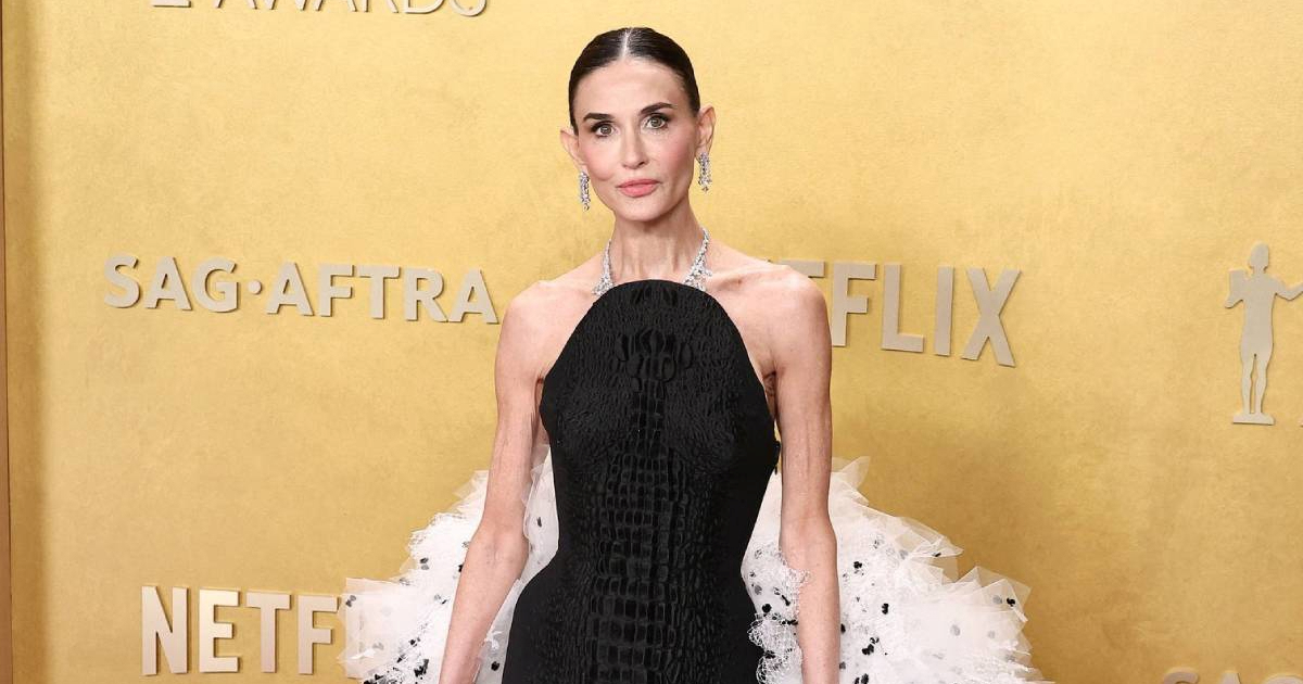 Demi Moore izazvala zabrinutost vitkom figurom, mnogi se pitaju: "Uzima li Ozempic?"