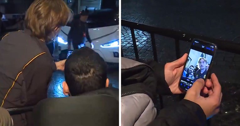 Navijač u kolicima putovao pet sati da upozna Modrića. Pogledajte njihov susret