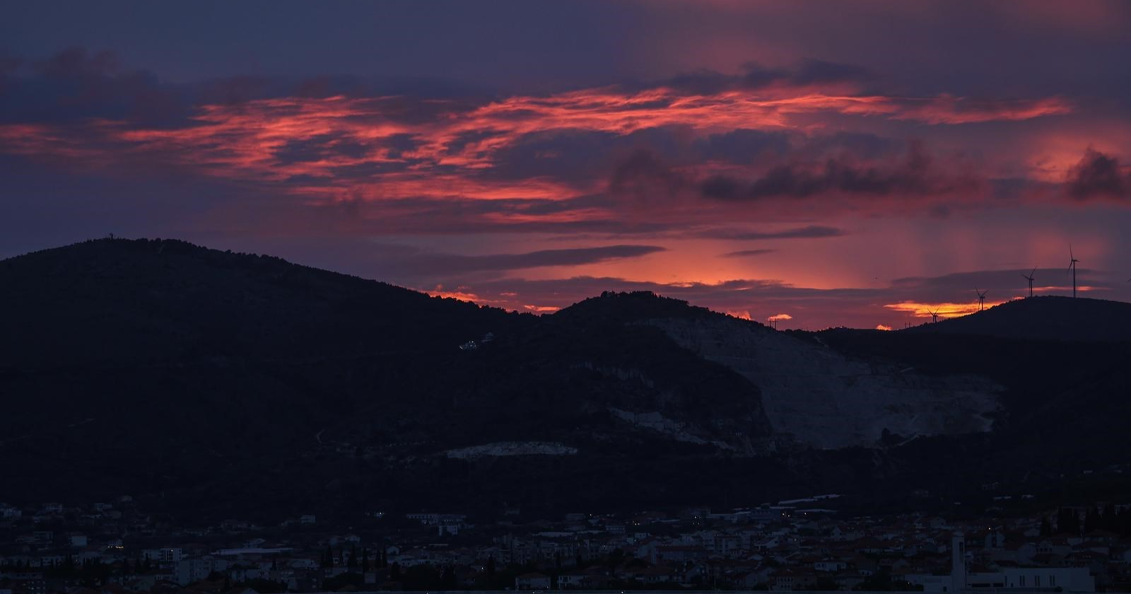 FOTO Ovi divni prizori snimljeni su večeras u Trogiru