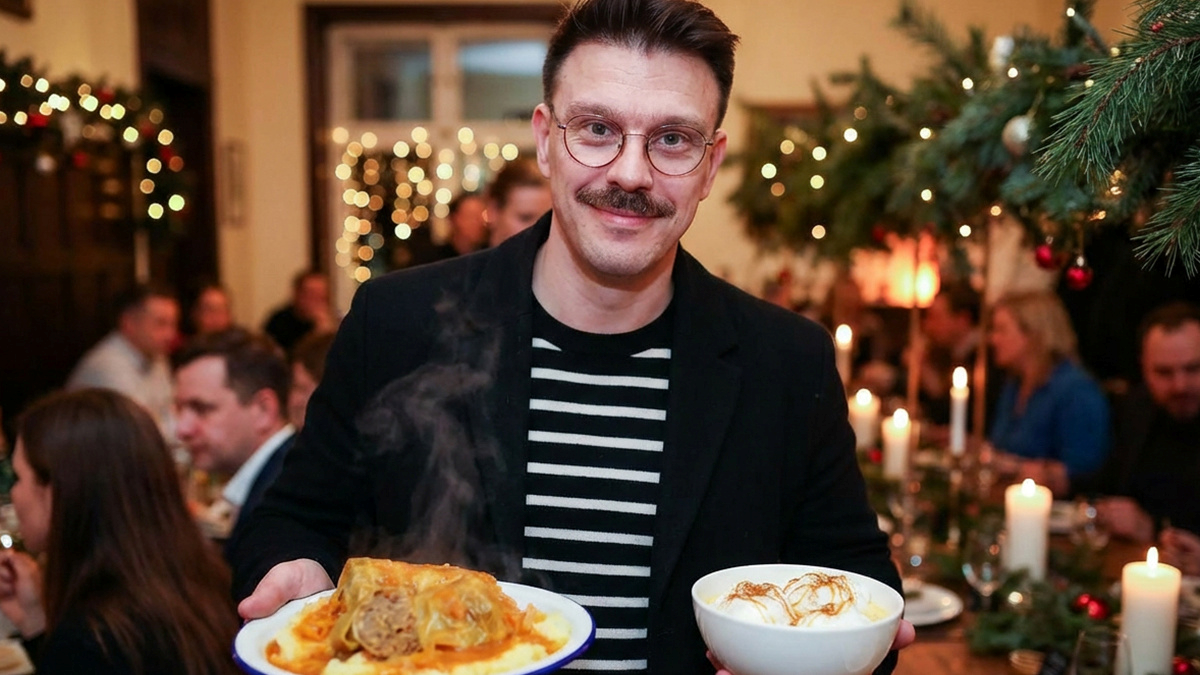 Sarma kao glavno jelo, šnenokle za desert - prema receptu Mate Jankovića