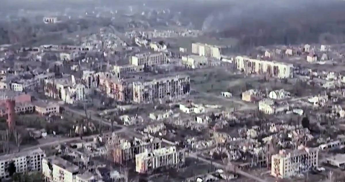 Ukrajinci objavili potresnu snimku dronom: "Ovako izgleda Časiv Jar"