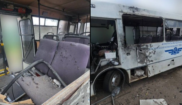 "Brutalni ljudski safari": Rusi napali autobuse u Hersonu, ima mrtvih i ranjenih