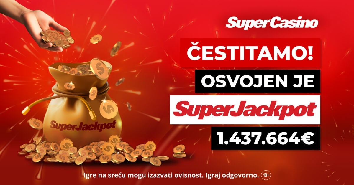 Goričanin osvojio SuperJackpot od 1.4 milijuna eura