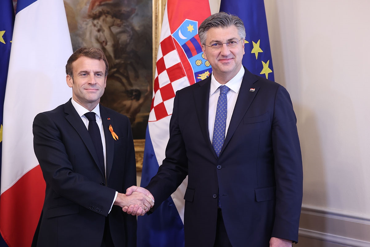 Plenković: Macronova pobjeda je dobra za EU, Francusku i Hrvatsku