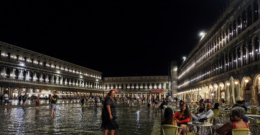 Poplava u Veneciji, voda je bila čak metar visoka