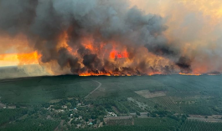 Šumski požari bjesne na jugozapadu Francuske