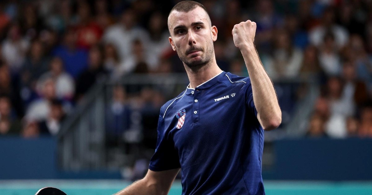 Senzacija hrvatskog stolnotenisača u Indiji. Pobijedio je trećeg igrača svijeta