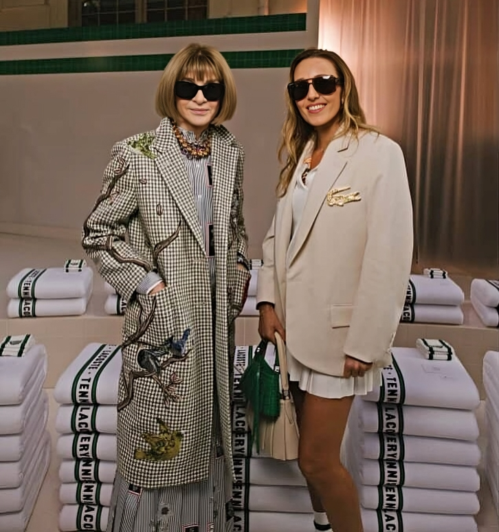 Jelena Đoković pozirala s Annom Wintour, bile su na reviji u Parizu