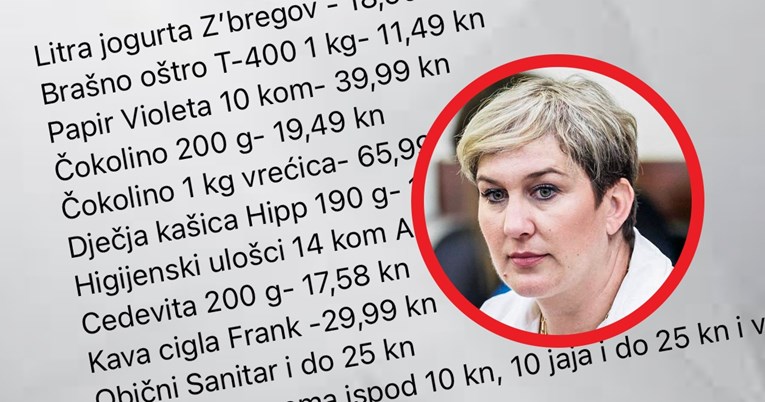 Gradonačelnica Supetra objavila cijene iz trgovine: "Ovo je nenormalno"