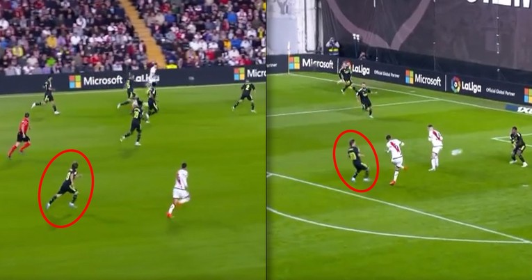 VIDEO Modrić je pustio igrača da mu projuri iza leđa. Real je primio gol