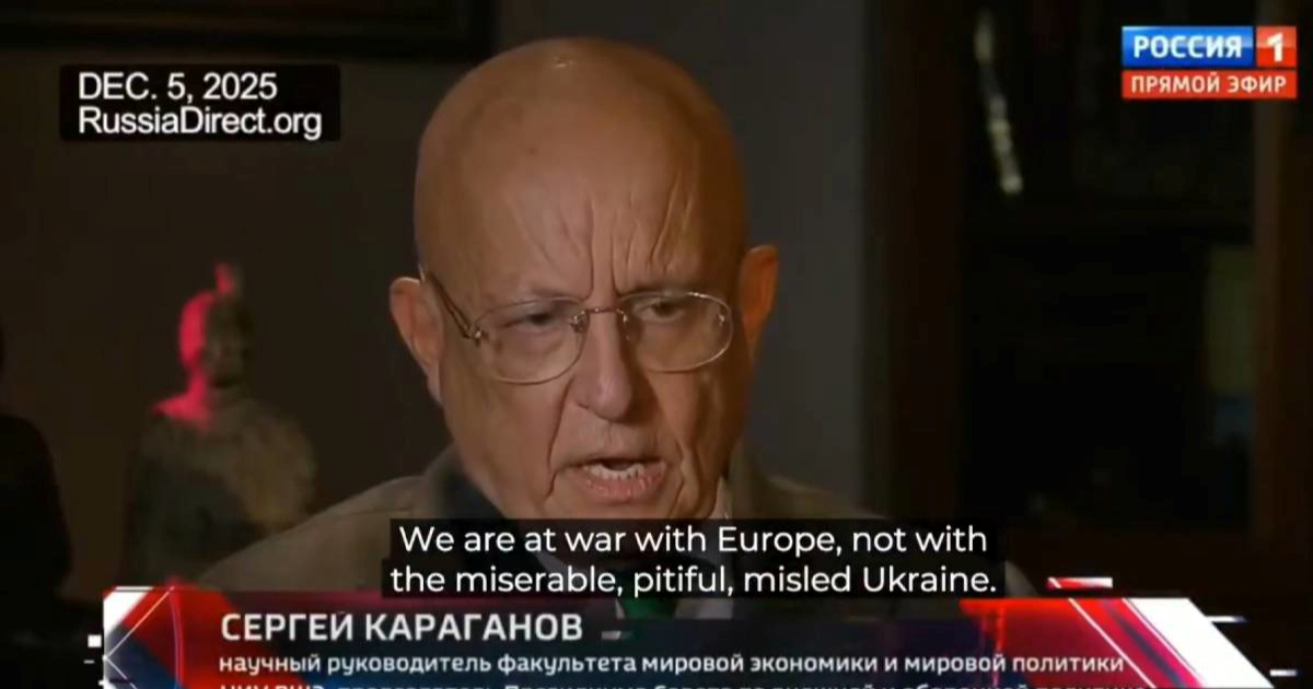 VIDEO Putinov čovjek: Ja nisam predsjednik pa mogu to reći. U ratu smo s Europom