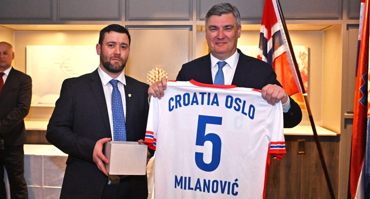 Milanović Hrvatima u Norveškoj: Divim vam se što ste ovdje uspjeli